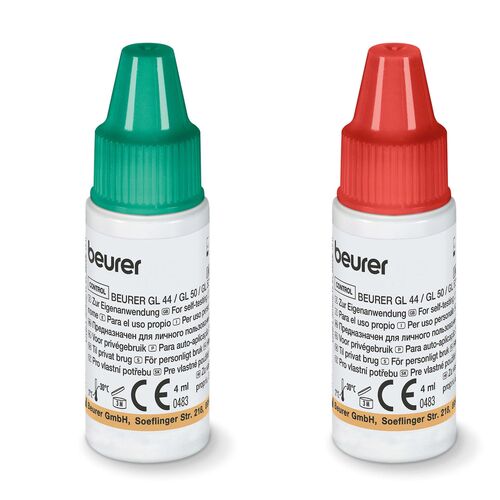 Kontrolní roztok Beurer 464.16 pro glukometry Beurer GL 44, Beurer GL 50 a Beurer GL 50 EVO