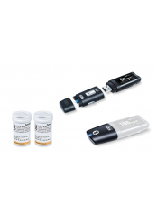 Beurer SET GL 50 EVO glukometr + 50x testovací proužky + adaptér 